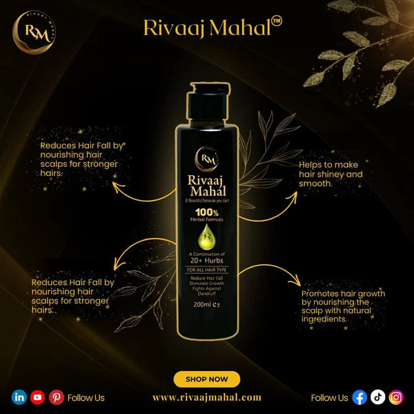 Rivaaj Mahal Hair Oil | 100% Results