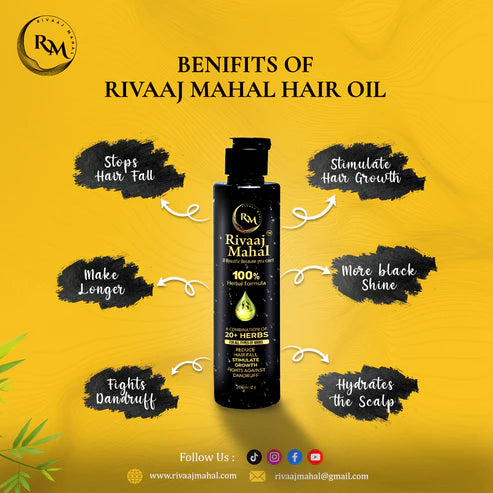 Rivaaj Mahal Hair Oil | 100% Results