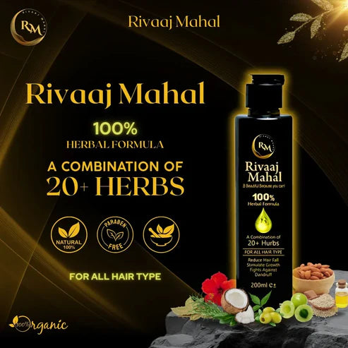Rivaaj Mahal Hair Oil | 100% Results
