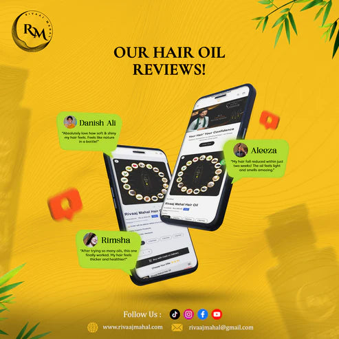 Rivaaj Mahal Hair Oil | 100% Results